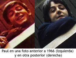 Paul McCartney - antes y despues de 1966