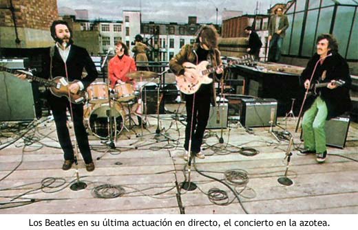 Concierto terraza Beatles