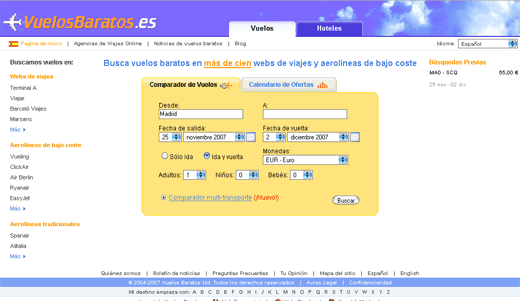 Vuelos Baratos - Portada
