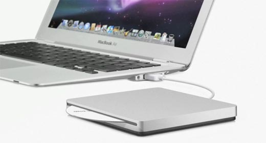 MacBook Air - Lector de DVD externo. En cuanto al resto de características 