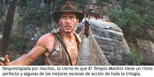 Indiana Jones y el Templo Maldito - La entrega menos reconocida de la trilogía original
