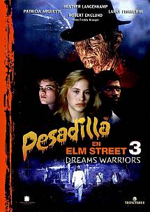 Pesadilla en Elm Street 3 - Carátula del DVD