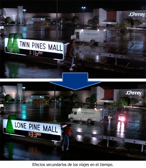 Regreso al Futuro - Twin Pines y Lone Pine Mall