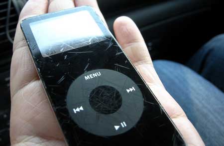 iPod nano rayado