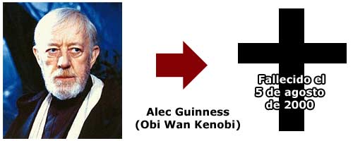 Alec Guinness - Obi Wan Kenobi