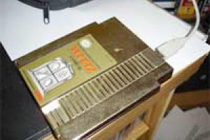 Cartucho de NES como disco duro externo