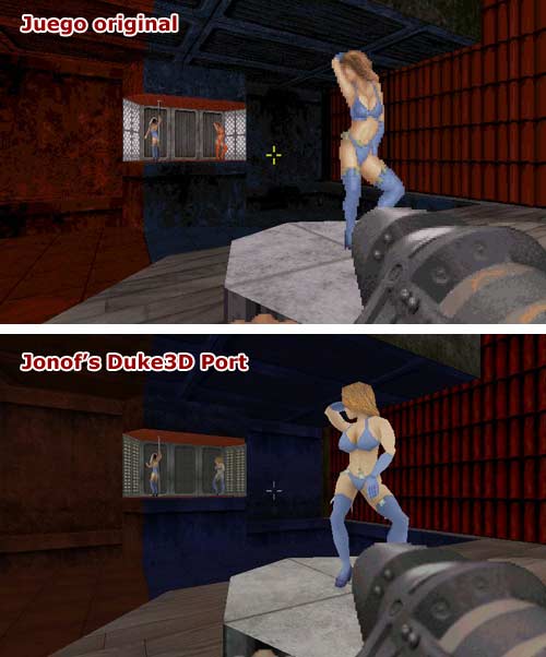 JFDuke3D - Bailarina de striptease