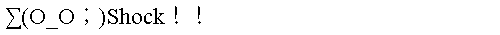 Smileys japoneses - Shock Smileys japoneses - Shock