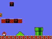 Super Mario Bros - Rebotar en las paredes