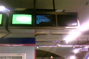 El Metro de Madrid también se cuelga