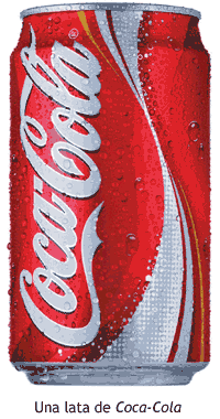 Una lata de Coca-Cola