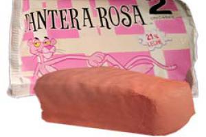 El pastelito de la Pantera Rosa