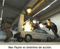 Max Payne es sinónimo de acción.