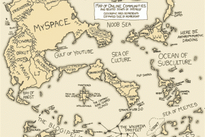 El mapamundi de las comunidades online