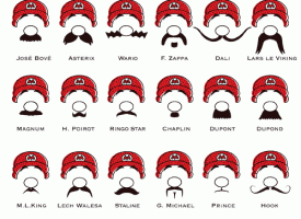 Los bigotes de Mario Bros