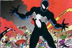 El traje negro de Spider-man