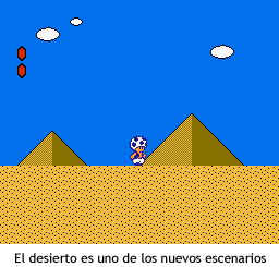 El desierto de Super Mario Bros 2
