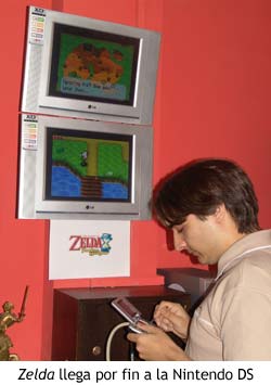 Zelda llega a Nintendo DS