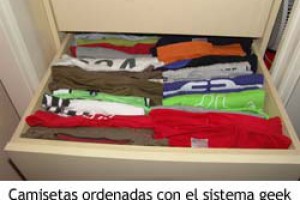 Sistema geek de clasificación de camisetas