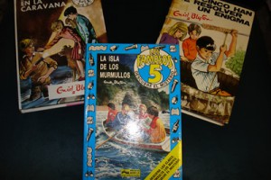 Los libros de ‘Los Cinco’