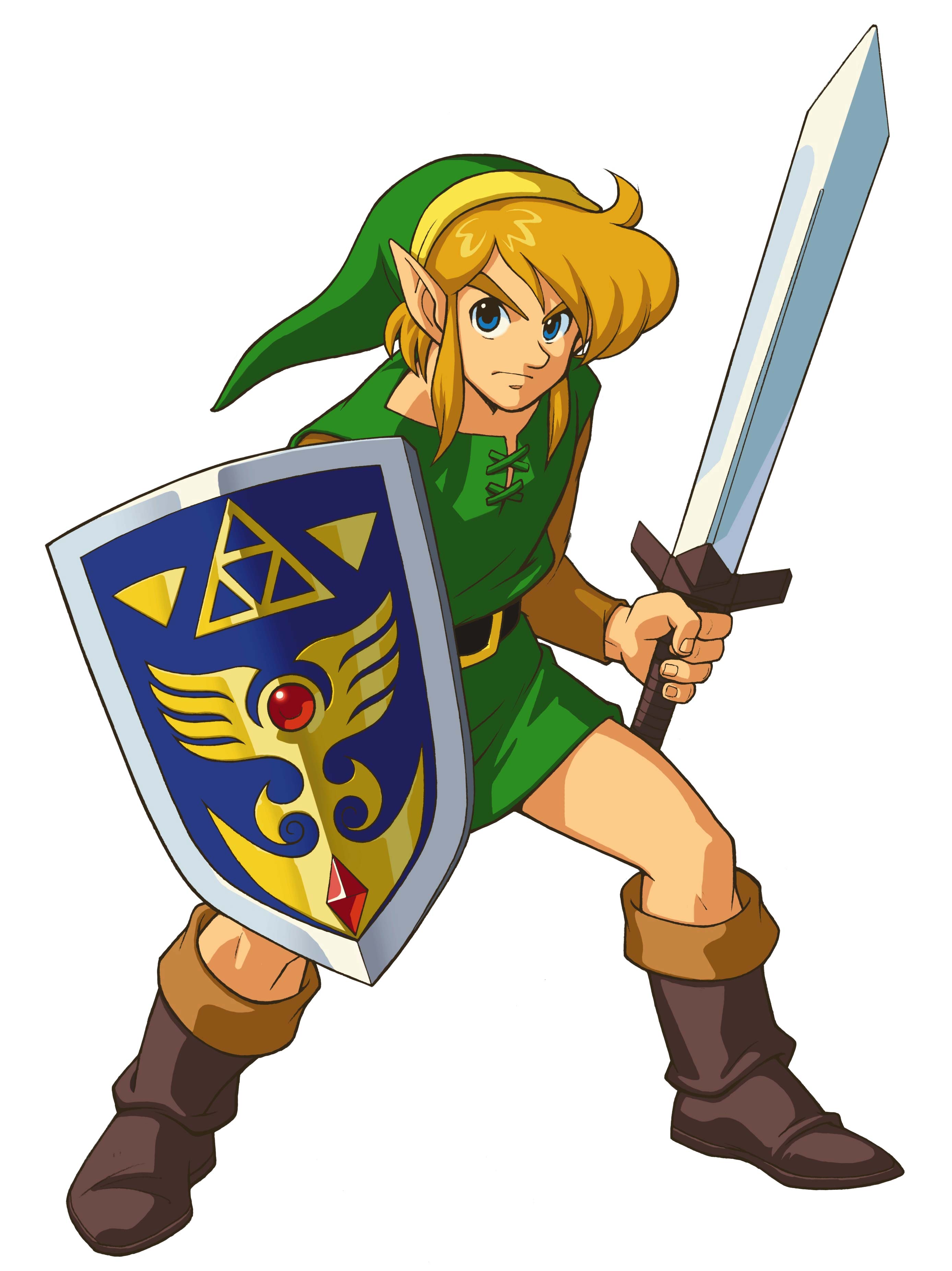 Ilustraciones y artwork de 'The Legend of Zelda' .