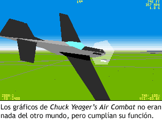 Gráficos de Chuck Yeager's Air Combat