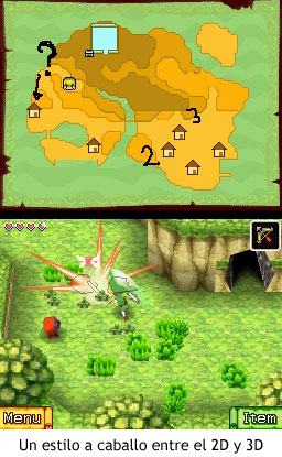 Zelda Phantom Hourglass - Un estilo a caballo entre el 2D y 3D