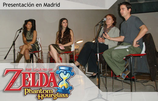 Presentación de Zelda: Phantom Hourglass en Madrid