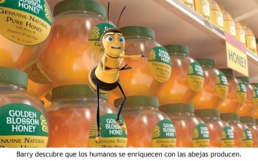 Bee Movie - Barry descubre que los humanos se enriquecen con la miel