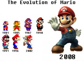 La evolución de Mario