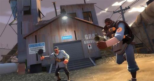 Team Fortress 2 - Soldier y Demoman