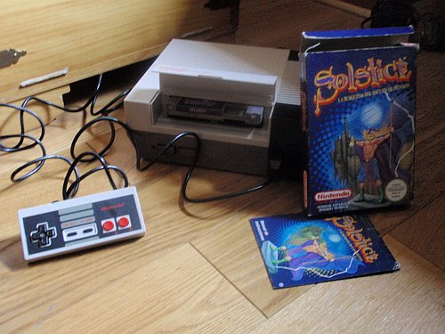 Solstice - NES - NES y juego