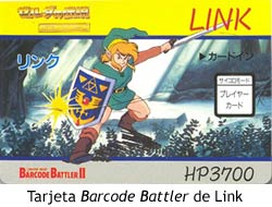 Barcode Battler - Tarjeta de Link