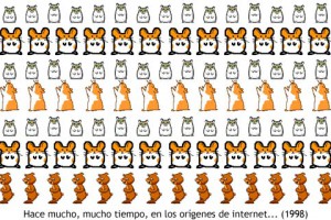 La web de los hamsters bailarines
