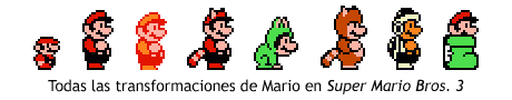 Super Mario Bros. 3 - Disfraces