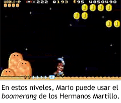 Super Mario Bros. 3 - Usando el Boomerang de los Hermanos Martillos