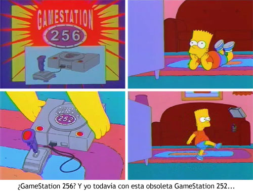 Los Simpson - Bart y la GameStation 256