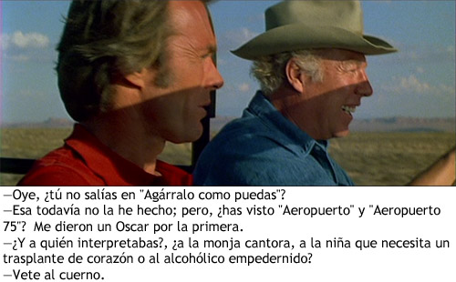 Clint Eastwood en Licencia para matar - Hemlock y Ben