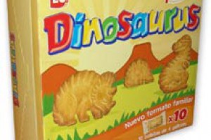 Dinosaurus, galletas de dinosaurios