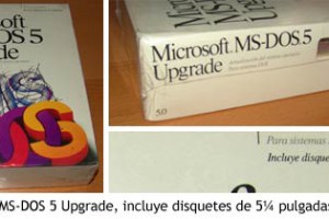 Promoción de MS-DOS 5 Upgrade