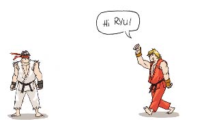 Ryu y Ken - Mini