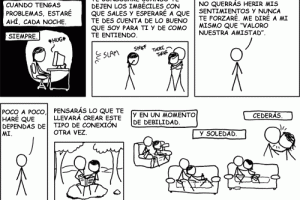 ‘Amigos’ según XKCD