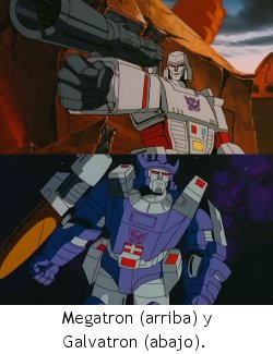 Transformers: The Movie - Megatron y Galvatron