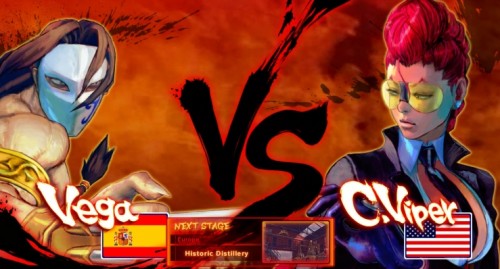 Street Fighter IV - Vega vs. C. Viper