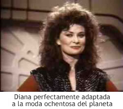 Diana a la moda de los 80