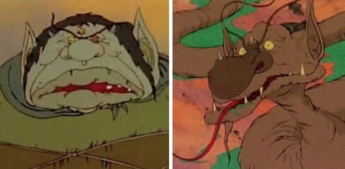 El vuelo de los dragones - El ogro y el gusano