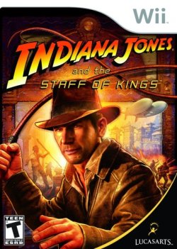 Indiana Jones y el Cetro de los Reyes - Carátula Indiana Jones y el Cetro de los Reyes - Carátula
