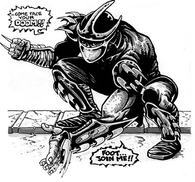 Las Tortugas Ninja de Eastman y Laird: Origen - Shredder