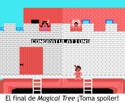 Magical Tree - Final del juego