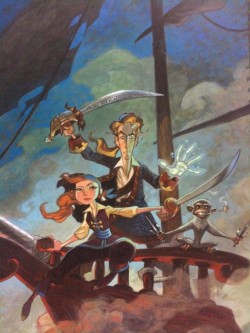 Tales of Monkey Island (V) - Póster de Steve Purcell